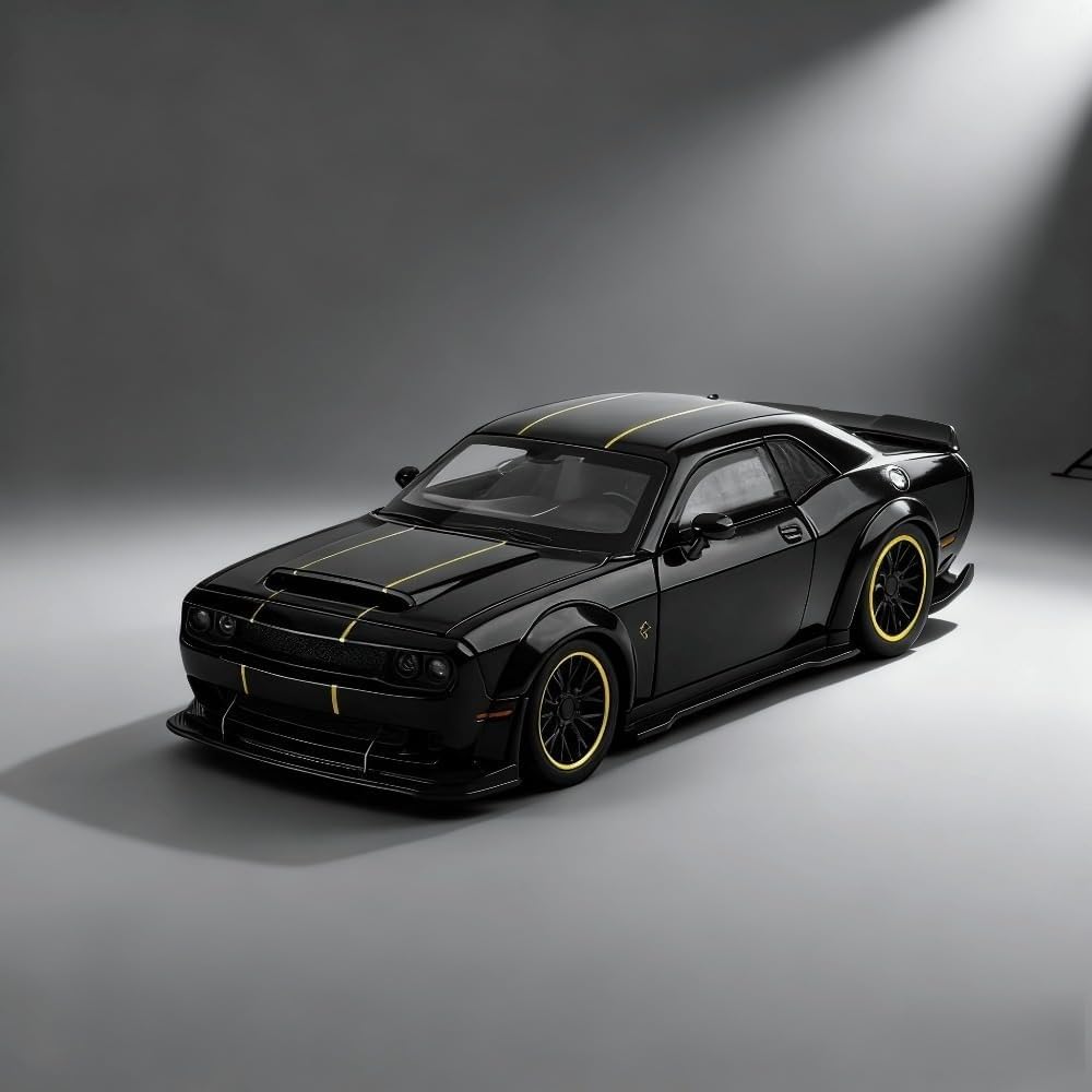 Масштабная модель автомобиля Diecast 1/32, для коллекционеров и декора (чёрная), фото 2