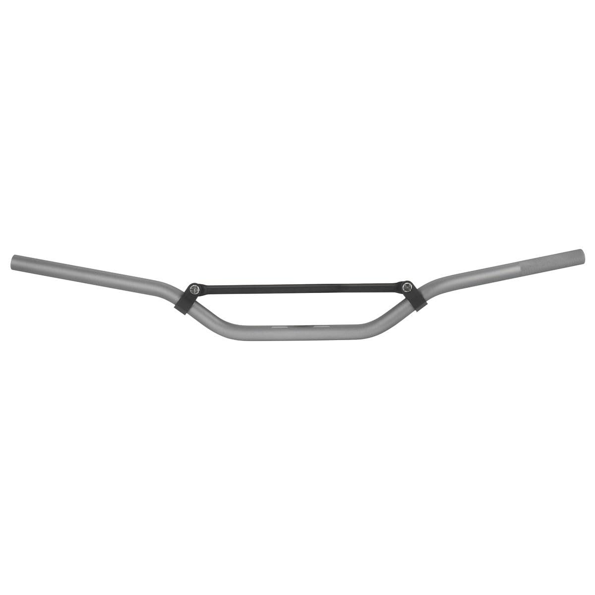 ZETA Racing KLX250'08-16, D-TRACKER'08-16, WR250R/X, etc. COMP Handlebar, Motard-Medium, Standard Diameter (0.9 inches (22.2 mm), Universal Width: 31.5 inches (800 mm), Height: 3.7 inches (95 mm), Pull: 2.4 mm), Bar End Cap Included, Titanium Color Titanium Color MED
