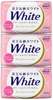 花王石鹸ホワイト アロマティック・ローズの香り バスサイズ 3コパック