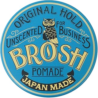 BROSH mini UNSCENTED 40g 艶あり ミディアムホールド 無香料 ビジネスシーン