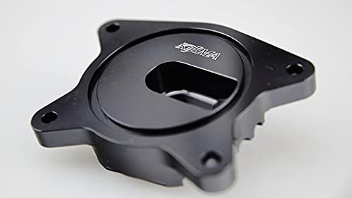 Kijima Z900RS/CAFÉ Запчасти для мотоциклов KAWASAKI 101-1504 Накладка на маслопровод Алюминиевая заготовка контрастного кроя, фото 4