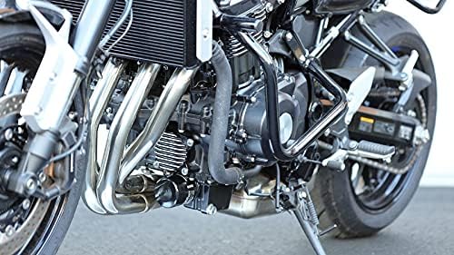 Kijima Z900RS/CAFÉ Запчасти для мотоциклов KAWASAKI 101-1504 Накладка на маслопровод Алюминиевая заготовка контрастного кроя, фото 8