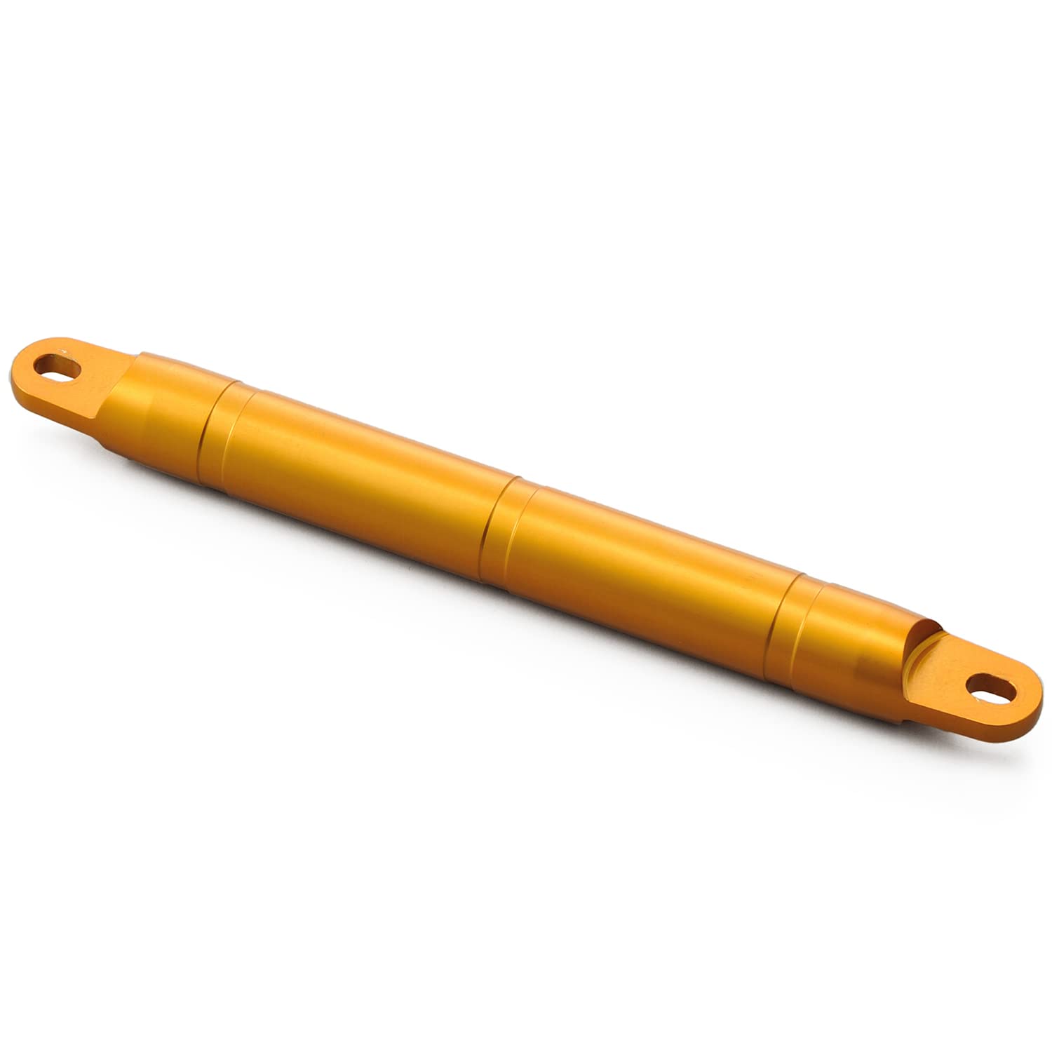 Daytona 99429 Aluminum Billet Motorcycle Clamp Bar Accessories Cross Bars Shaft 7.9 inches (200 mm) Gold 01. Shaft: 7.9 inches (200 mm) gold