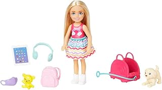 バービー(Barbie) バービーのいもうと　チェルシーのおでかけセット 【着せ替え人形】 【3才~】【プレゼント】 HJY17