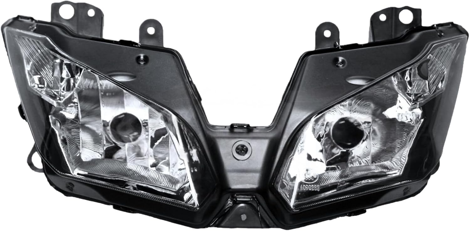 WGM Подходит для велосипедной фары, подходит для Ninja 250, подходит для Ninja 300 EX300 2012-2018, Велосипедная фара в сборе (фара + подставка для фонаря), фото 4