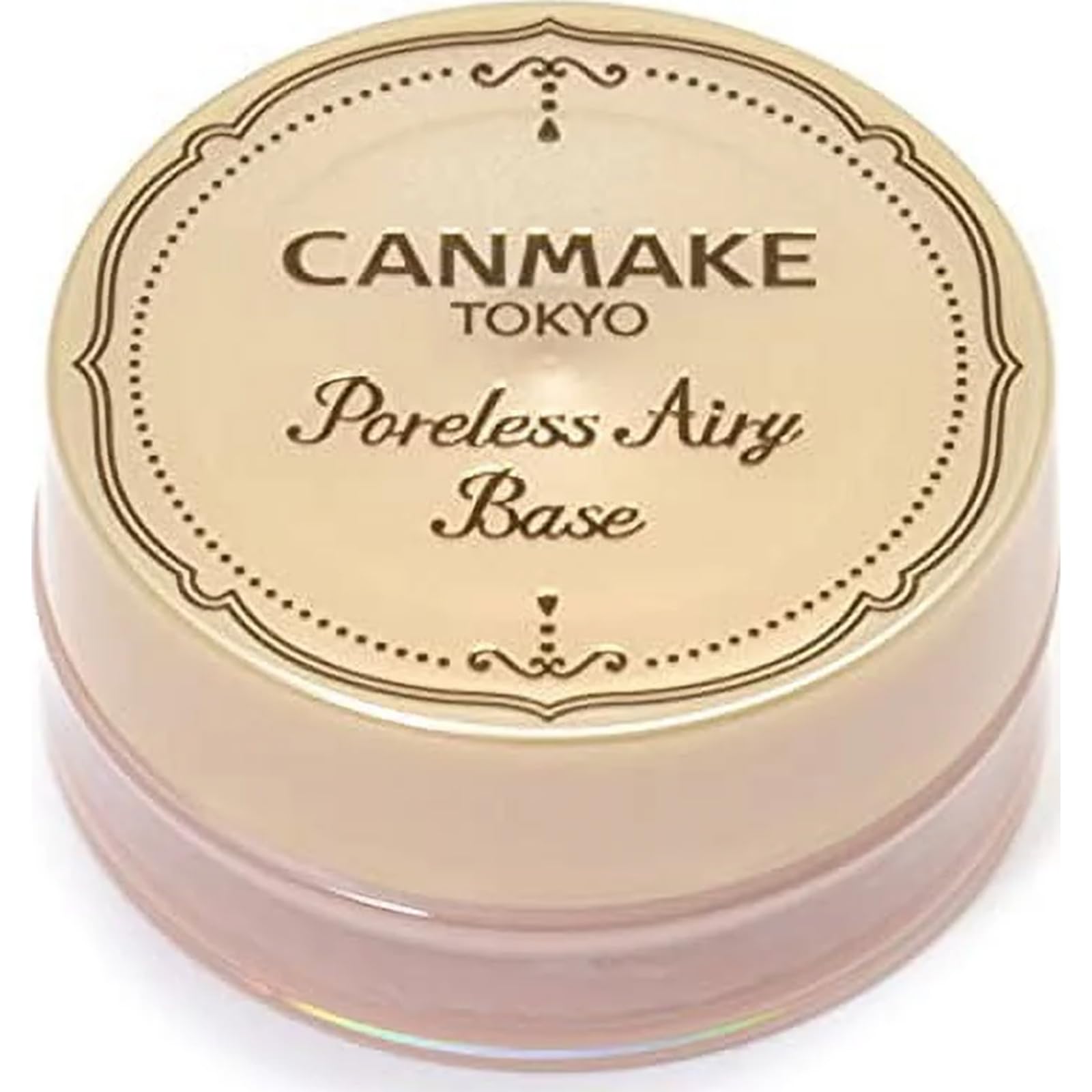 Canmake Poreless Airy Base 02 Makeup Base Natural Beige Jar 9 Grams (x 1) 02 natural beige 9 g (x 1)