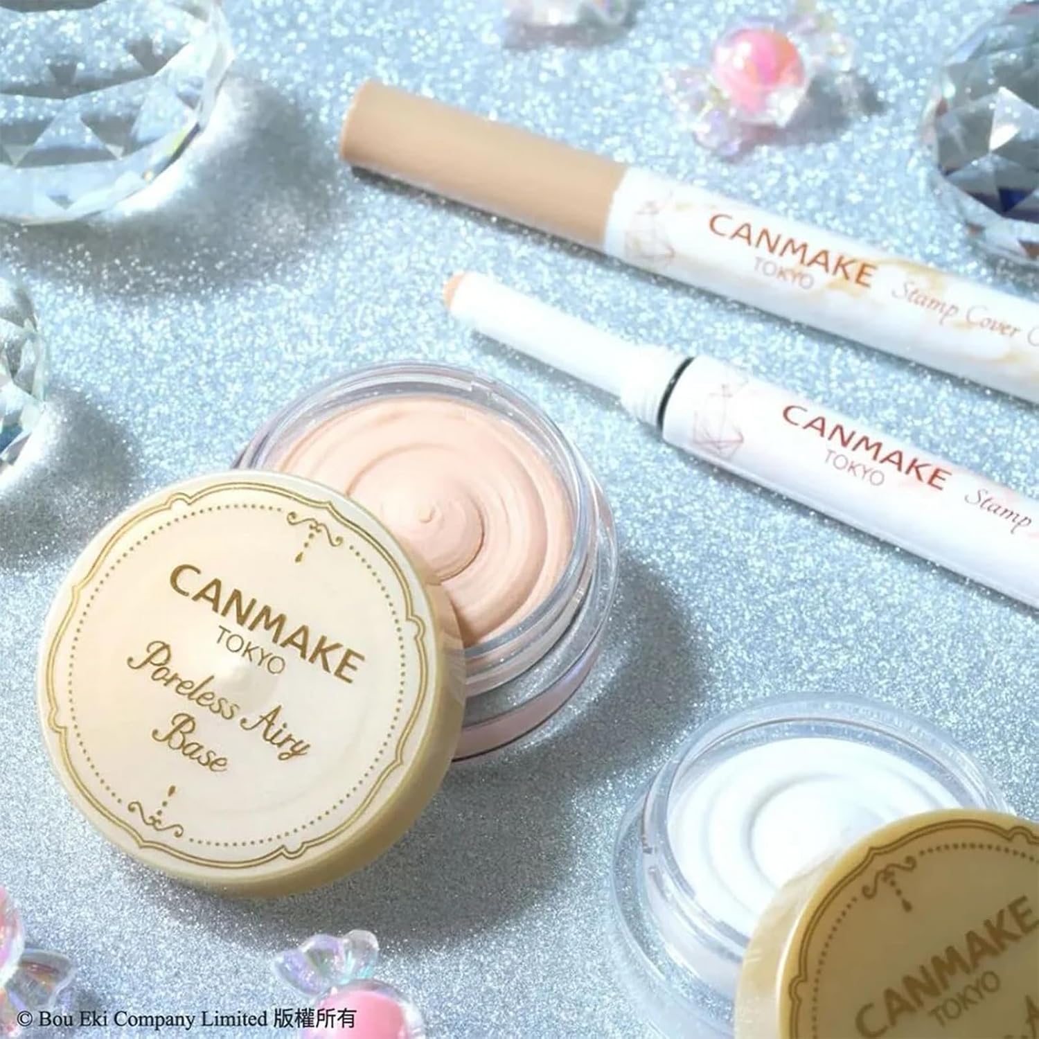 Баночка Makeup Poireless Airy Base 02 Основа для макияжа Натуральный бежевый, баночка 9 г (x 1), фото 2