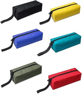 YFFSFDC 工具袋 工具入れ ツールバッグ 6色セット 多機能 道具入れ 工具バッグ 小物入れ 耐久性