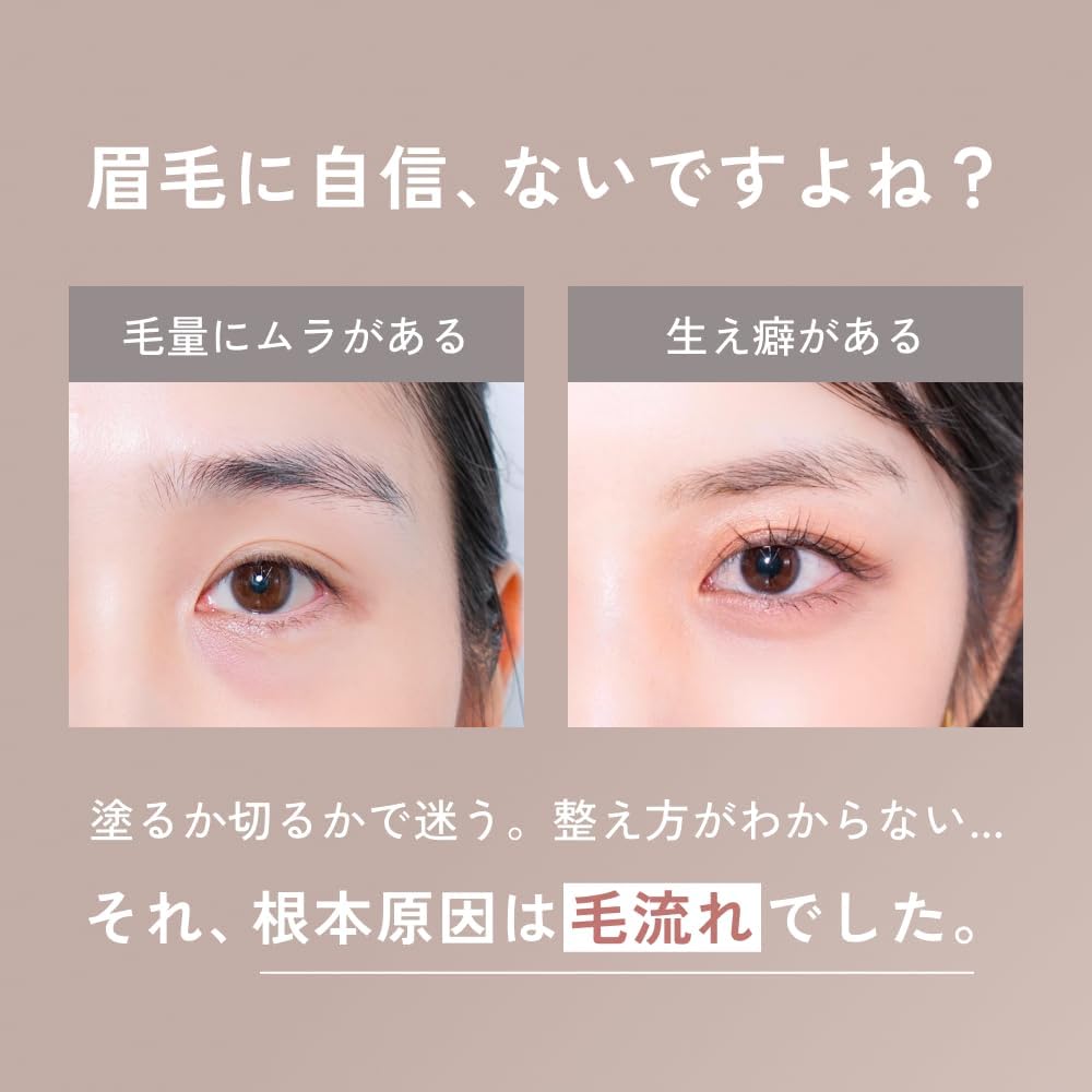 Тушь для ресниц HBL BEAUTY для укладки бровей 01 Clear 3g Для бровей и ресниц Прозрачная, уникальная кисточка для укладки волос, сохраняет водостойкость, мощность набора, устойчивость к выцветанию, Гладкий салон, Профессиональная спецификация, Дамы и мужчины 01.Clear, фото 3