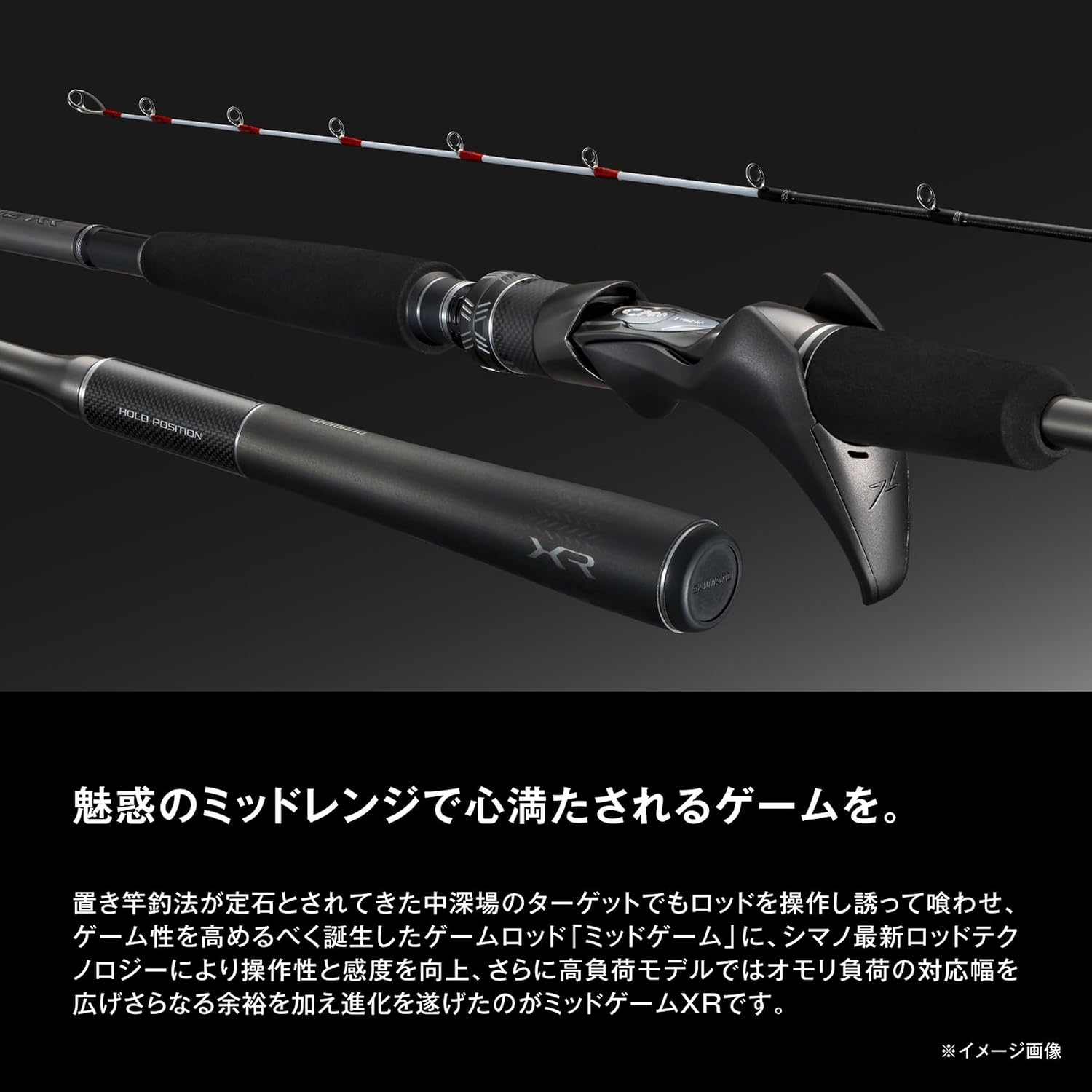 SHIMANO (ШИМАНО) ship rod 25 mid game XR различные [6:4 тона / 7:3 тона / 8:2 тона], фото 5