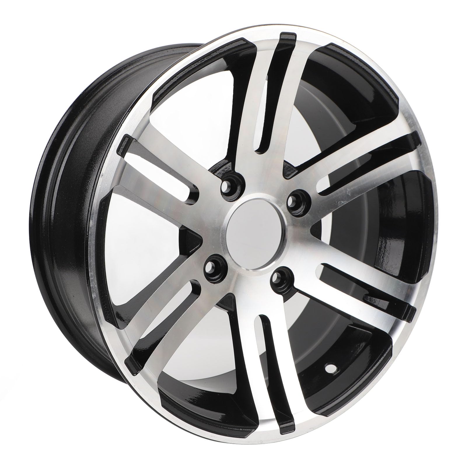 14" Aluminum Alloy Wheel Perfect for ATVs and Go Karts, Sturdy and Durable Design with Beautiful Finish, 1pc (Front) フロント