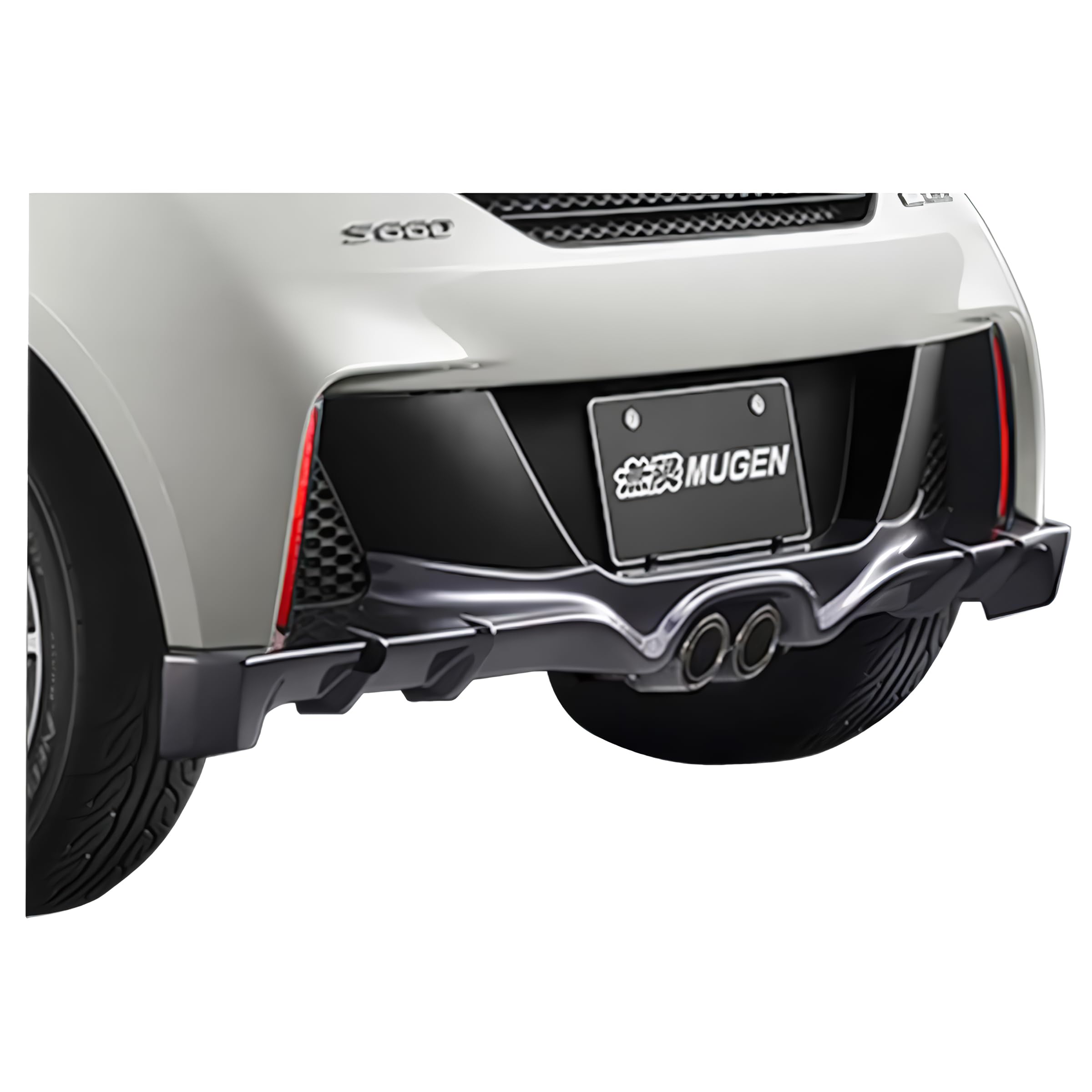 MUGEN | MUGEN S660 [April 2015-] Rear Underspoiler S660 RR UNDER SPOILER 《Compatible With: JW5-100》 Dark Gray 84111-XNA -K0S0-DG