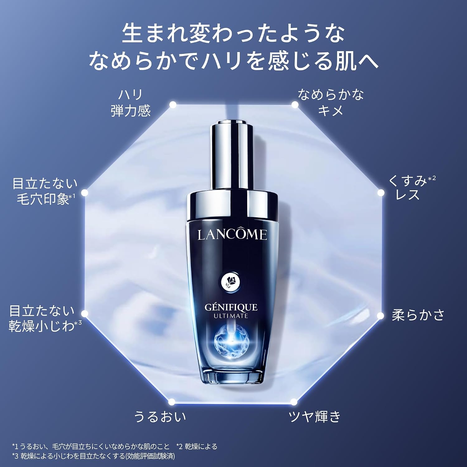 LANCÔME (Ланком) Genific Ultimate Serum 30 мл Введение Косметическая жидкость Увлажняющая косметическая жидкость для придания упругости и прозрачности порам уход за кожей, фото 9