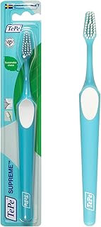 TePe シュプリーム 歯ブラシ やわらか毛歯ブラシ 先細ブラシヘッド 敏感歯・歯ぐきケア用 大人 1個入り