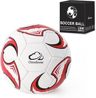 Cloudover サッカーボール 小さい 2号球 屋内外 ドリブル リフティング練習 児童用 オリジナルパッケージ入り