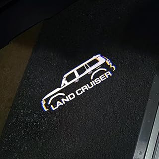ランドクルーザー 250 カーテシライト 車用 カーテシーランプ ランドクルーザー ランクル 250系 LEDロゴ投影 色褪せずカーテシライト ドアライト 2個セット工具付 適合ランドクルーザー ランクル 250系 Land cruise 250 (lC250-02)
