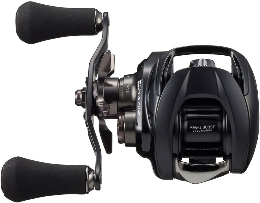 Катушка Daiwa (ДАЙВА) bate 22 Jirion TW HD 1000H/1000HL/1000XH/1000XHL с правым/левым рулевым колесом (модель 2022 года), фото 3
