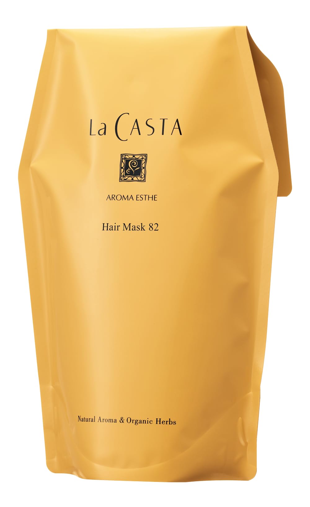 La Casta Treatment, Aromatherapy, Hair Mask, 82 Refills, Organic, 21.3 oz (600 g), For Those Worried About Smell, Sticky, Made in Japan, Natural Aroma Hair Treatment (Refillable)