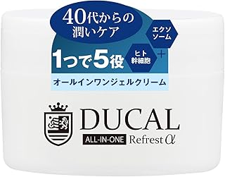 DUCALデュカル メンズエイジングケア オールインワンクリーム 80g エクソソーム ヒト幹細胞 アフターシェービング 日本製