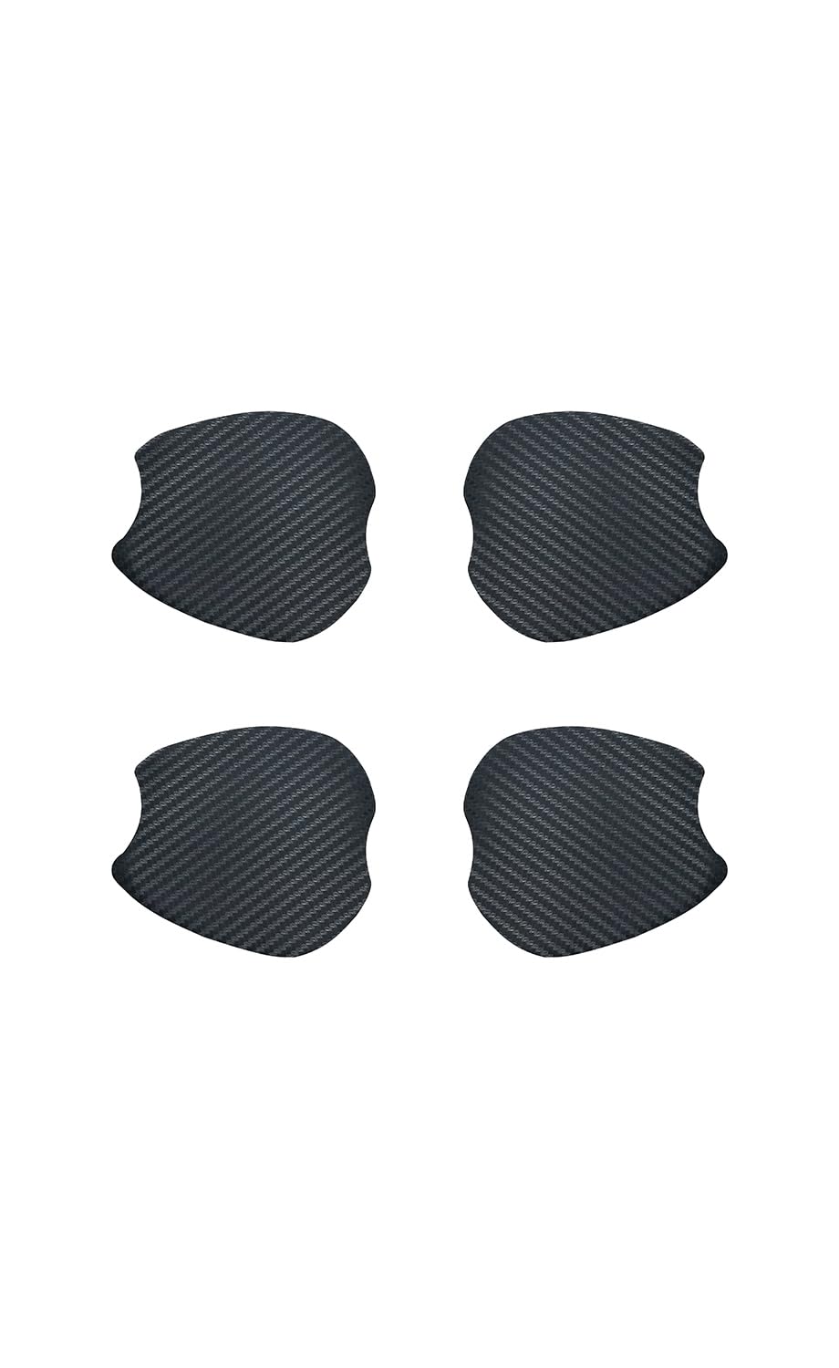 【Samurai Produce】Mazda-specific Scratch Prevention Door Handle Protector, Magnet Type, 4 Pieces, Black, Protection Cover Garnish, Scratch Guard【Mail Delivery】