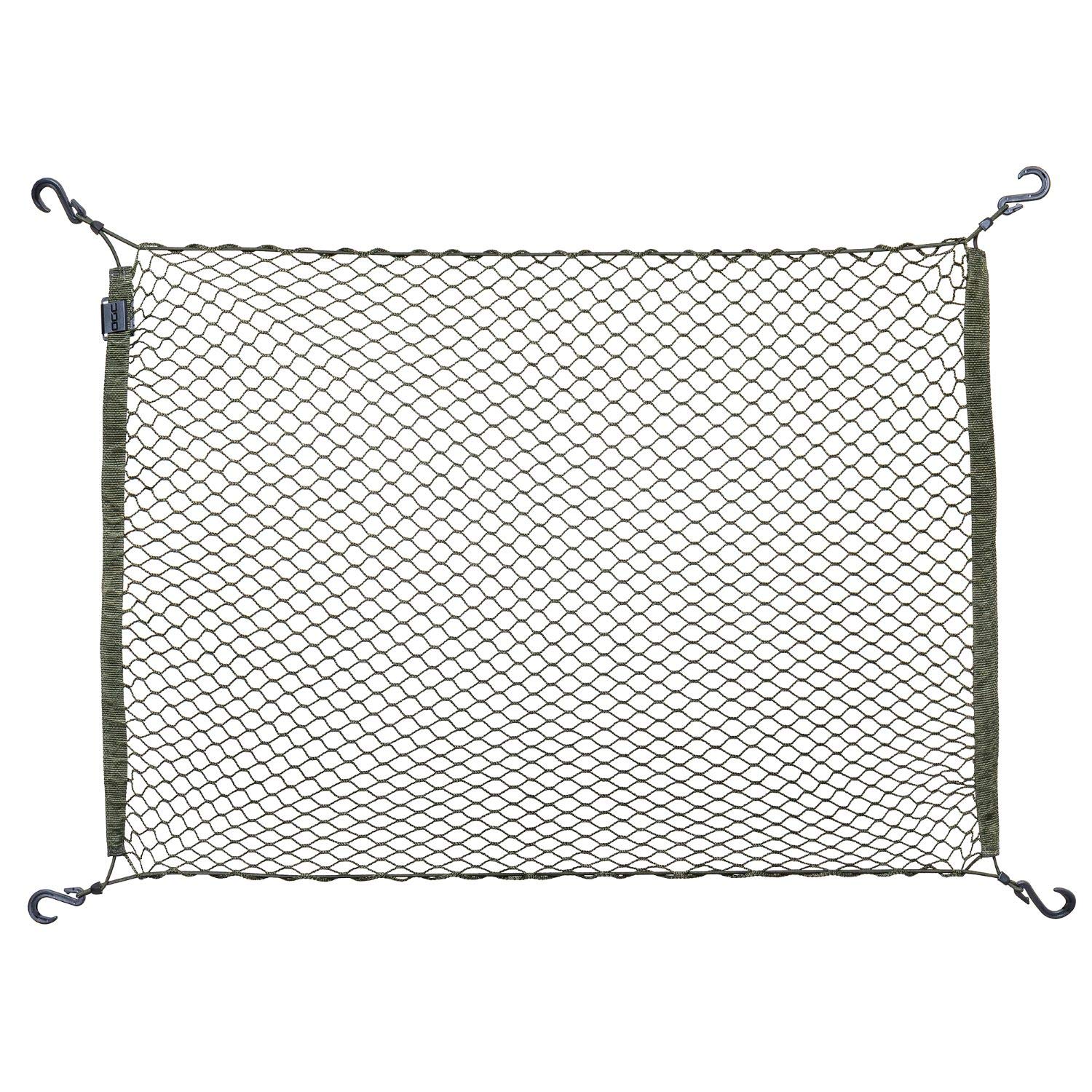 Amon OGC 8607 Mesh Net for Vehicle Cargo Area, 23.6 x 35.4 Inches (60 x 90 cm), Cord Diameter 0.2 Inches (4 mm), Prevents Cargo Shift and Expands Storage Space, Stretchable Luggage Mesh Net