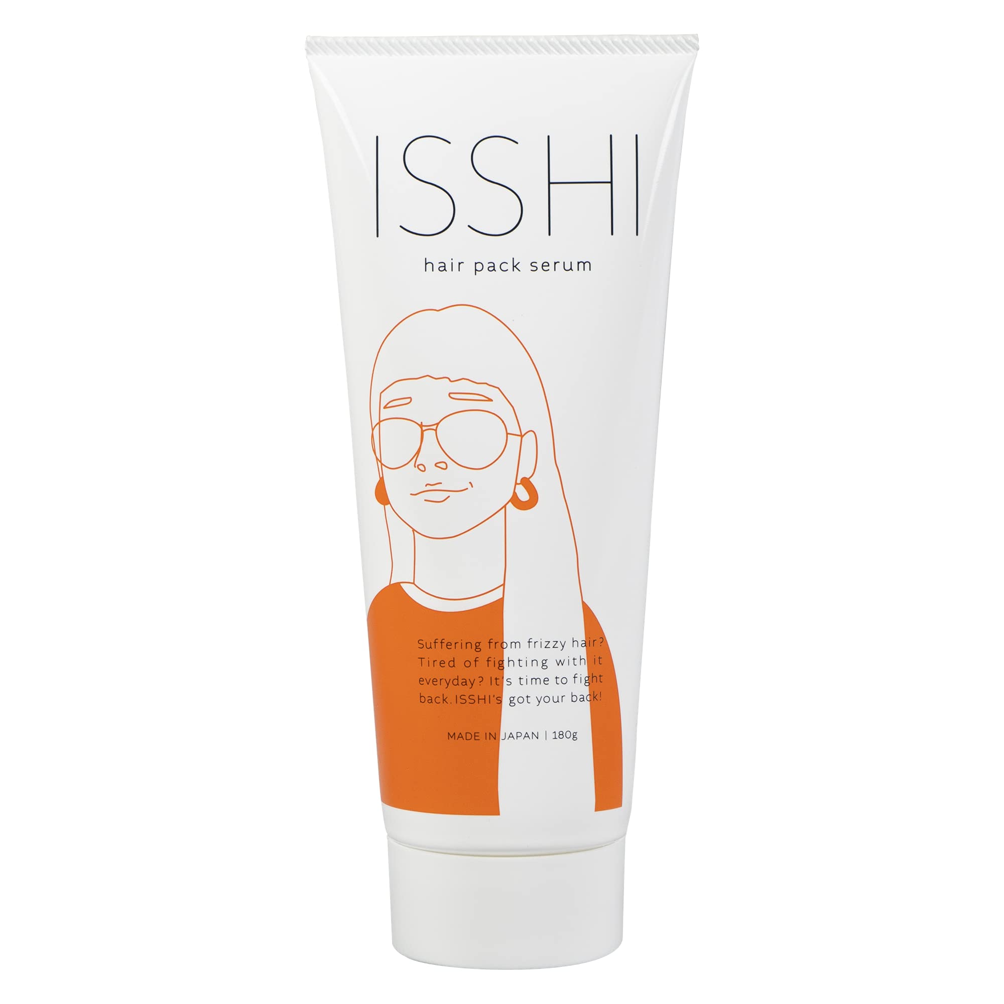 ISSHI Hair Pack Serum Hair Mask Acid Heat Treatment for Curly Hair Frizz & Volume Repair Silky Smooth Straight Treatment (1 piece)