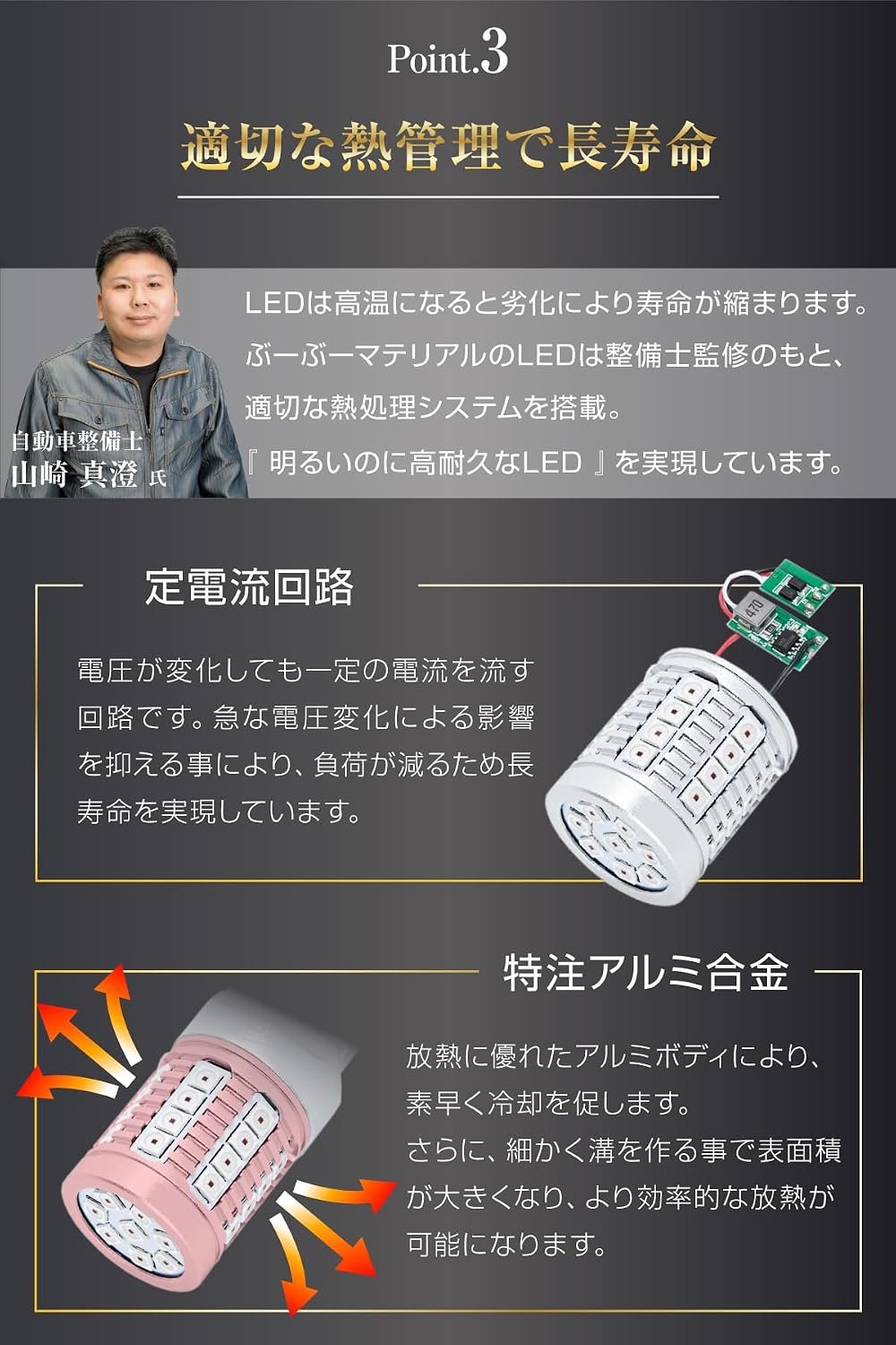 Материалы Bubu George Seitagaya Base T20 LED Двойной красный стоп-сигнал с 6-кратной разницей в освещении, одиночный, 12 В, 2 штуки 1.T20, фото 9