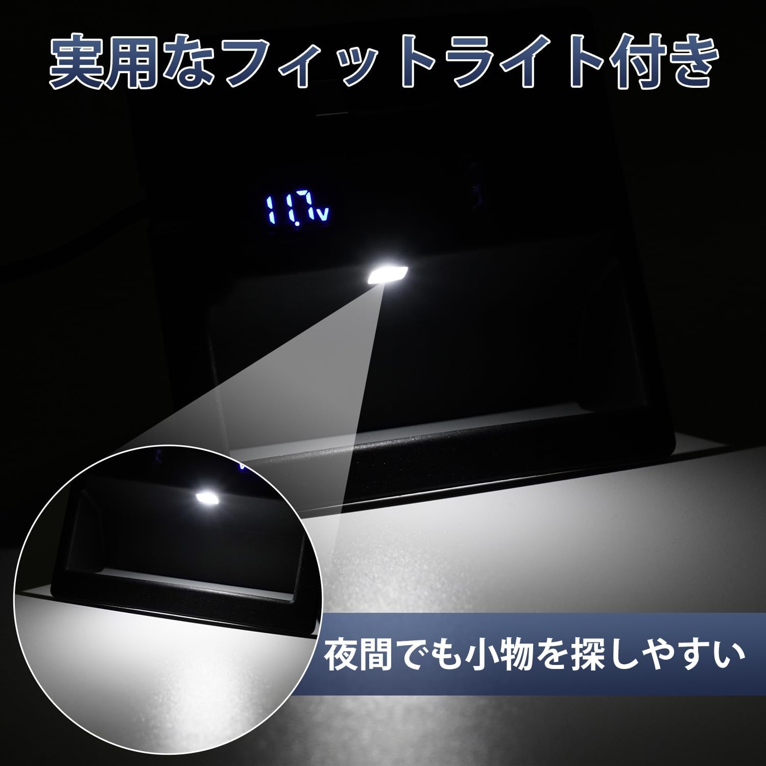 [Новая модель] ACE LIGHTING Новый расширительный блок питания DELICA D5, 1 USB-порт QC3.0, ABS материал черный 1 шт. (рулонный кабель Type-C длиной 85 см с возможностью расширения), фото 7