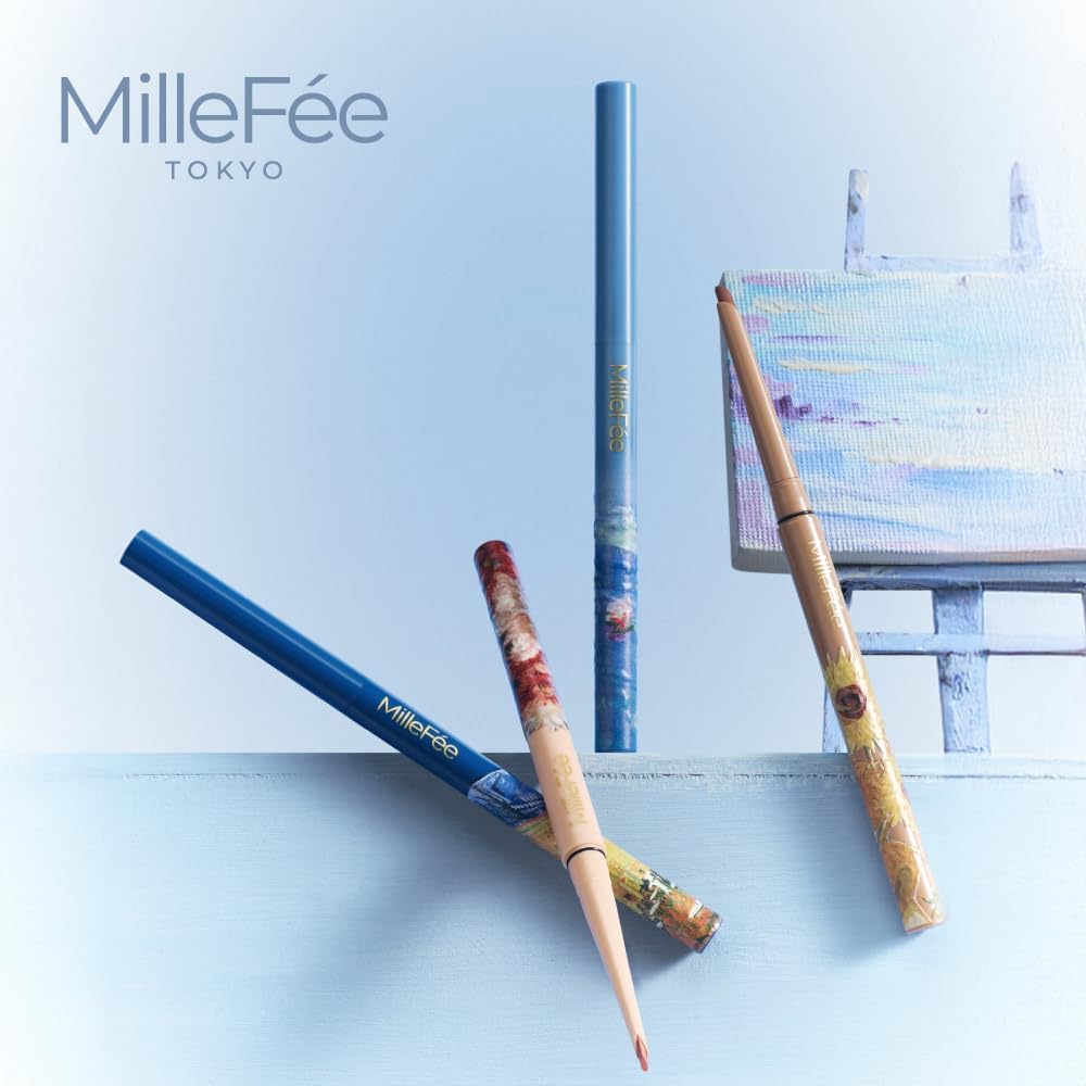 Гелевая подводка для глаз Milfie Painting (04 Chiffon Pink), Диагональный разрез, Ультратонкая, Тонкая точка, Гелевая подводка для глаз, Карандаш, Линия вокруг глаз, Макияж глаз, Стойкая, Водостойкая, Линия внутренних углов, Ватерлиния, Цветная гелевая /04 Chiffon Pink, фото 2