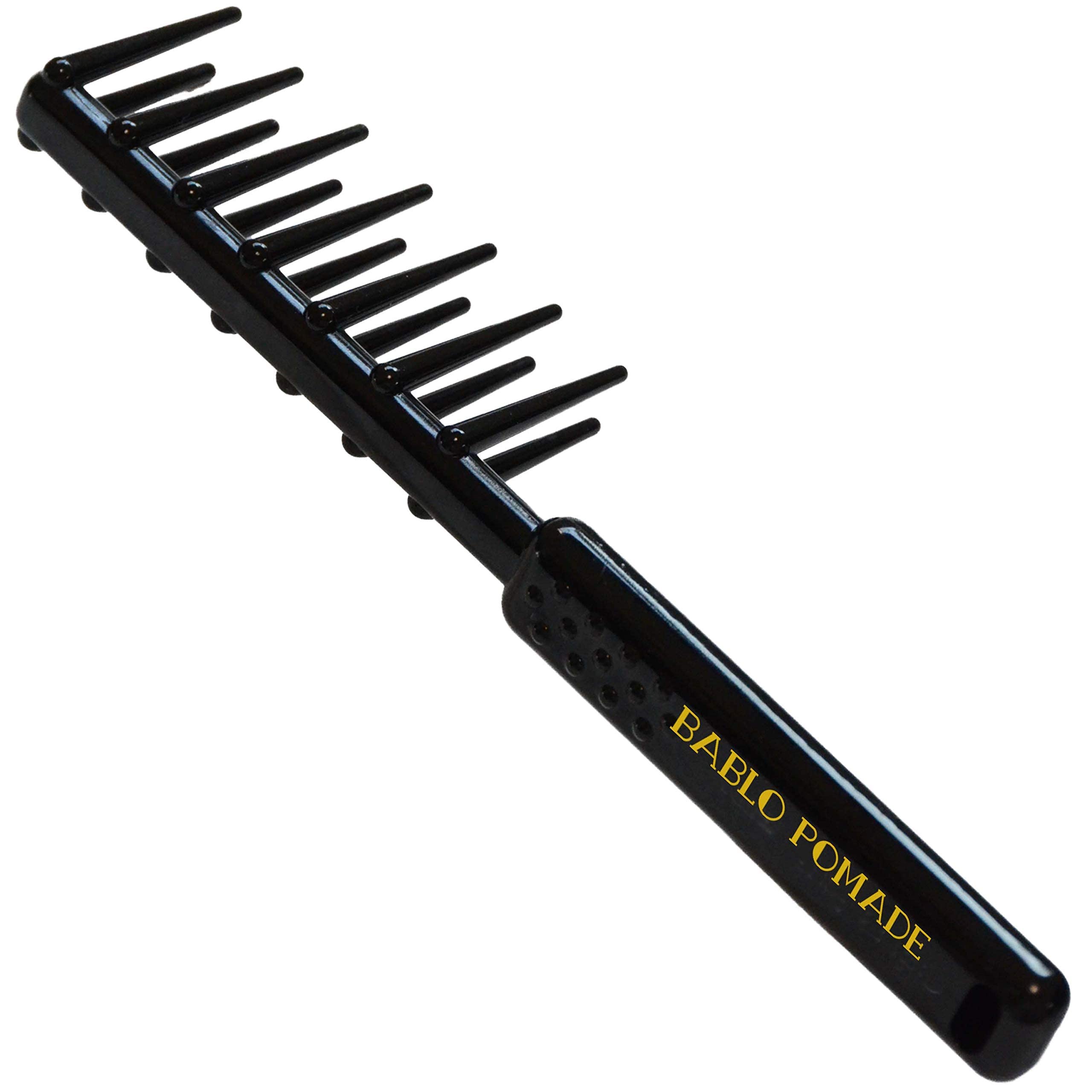 BABLO POMADE Gel Comb Mesh Comb Perma Wave Barber Men's Comb Single Item