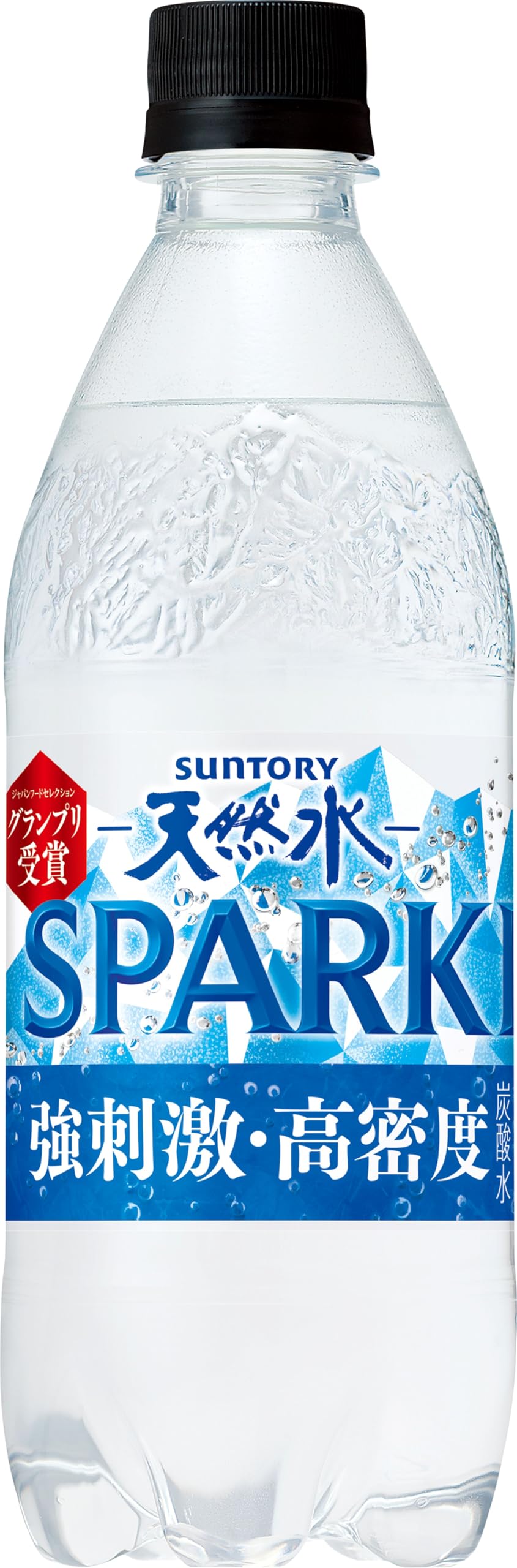 Suntory Sparkling Natural Water, Strong Carbonated Water, 16.9 fl oz (500 ml) x 24 Bottles 500 ml (x 24)