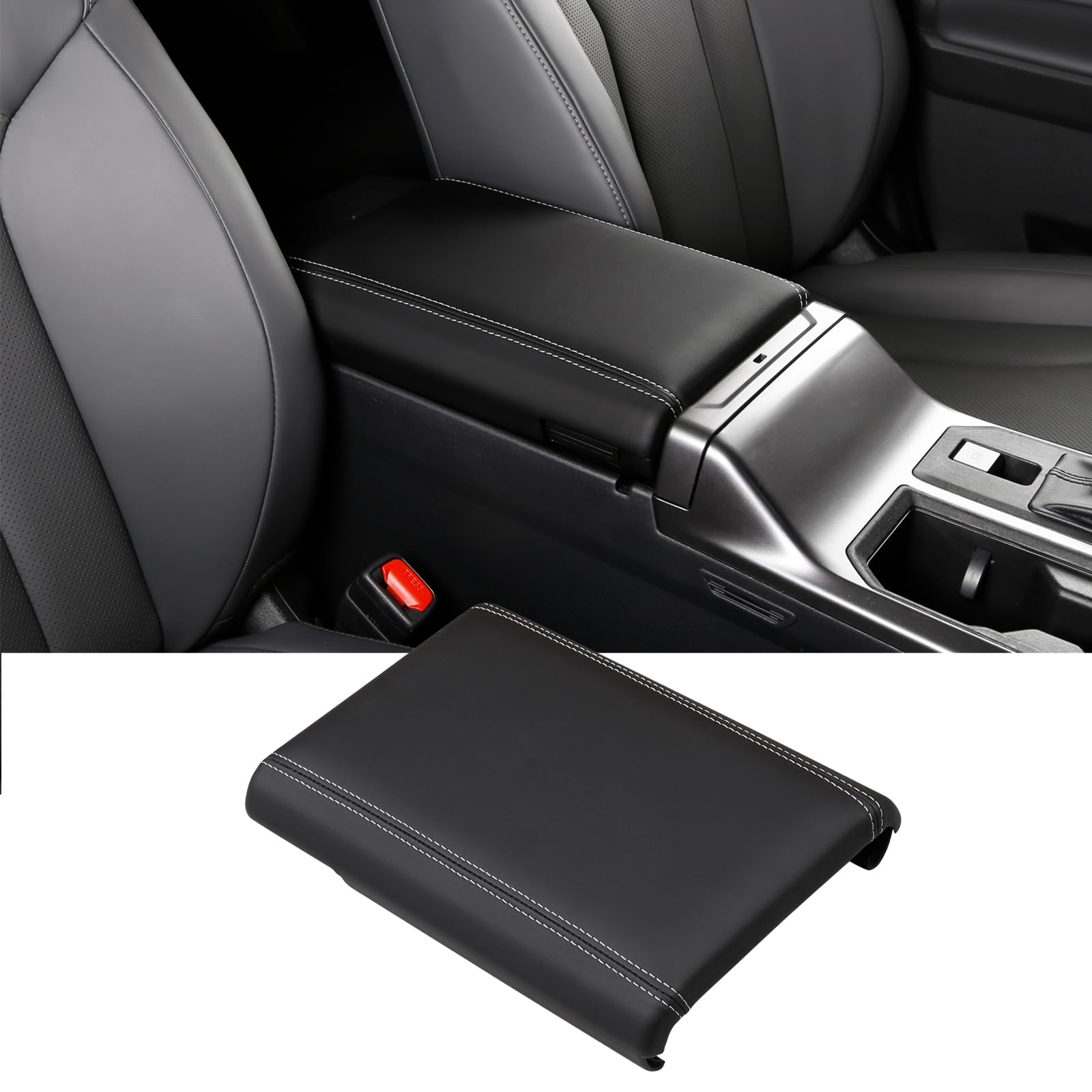 For Toyota New RAV4 60 Series (Dec 2025 and up) Armrest Cover Armrest Cushion Armrest Armrest Console Cover Dirt Proof Scratch Proof (PU) Polyurethane