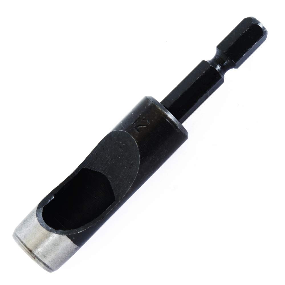 Niigataseiki SK Hex Shaft Leather Punch Remover 12mm HMP-12 0.25 inches (6.35mm) Shaft