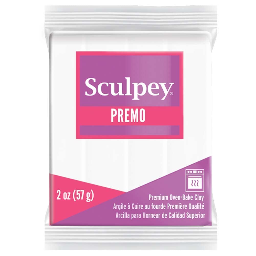 Sculpey Polyform Premo 2oz 5001 White 39005001