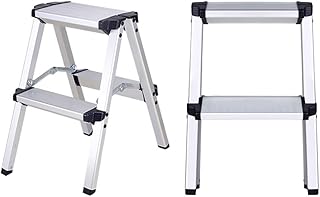 2段・3段・4段・5段 折りたたみアルミ脚立 踏み台 軽量コンパクト 耐荷重150kg 滑り止め付き 室内屋外両用 おしゃれ ステップ台 はしご 家庭用 業務用 大掃除 洗車台 天板幅広 多機能 安全設計