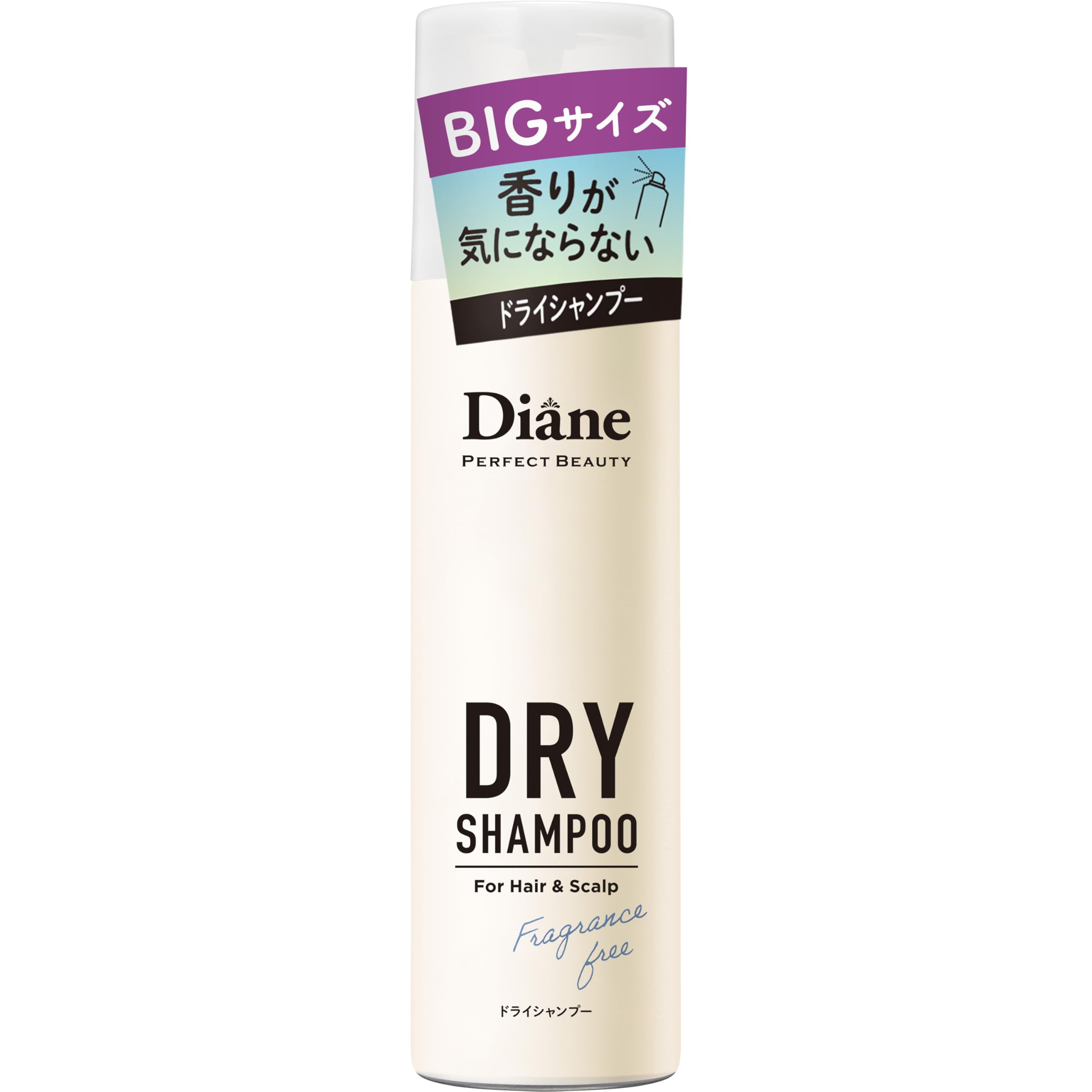 Diane Dry Shampoo, Large Capacity, Unscented, 5.3 oz (150 g), Diane Perfect Beauty Large Capacity Size_Unscented