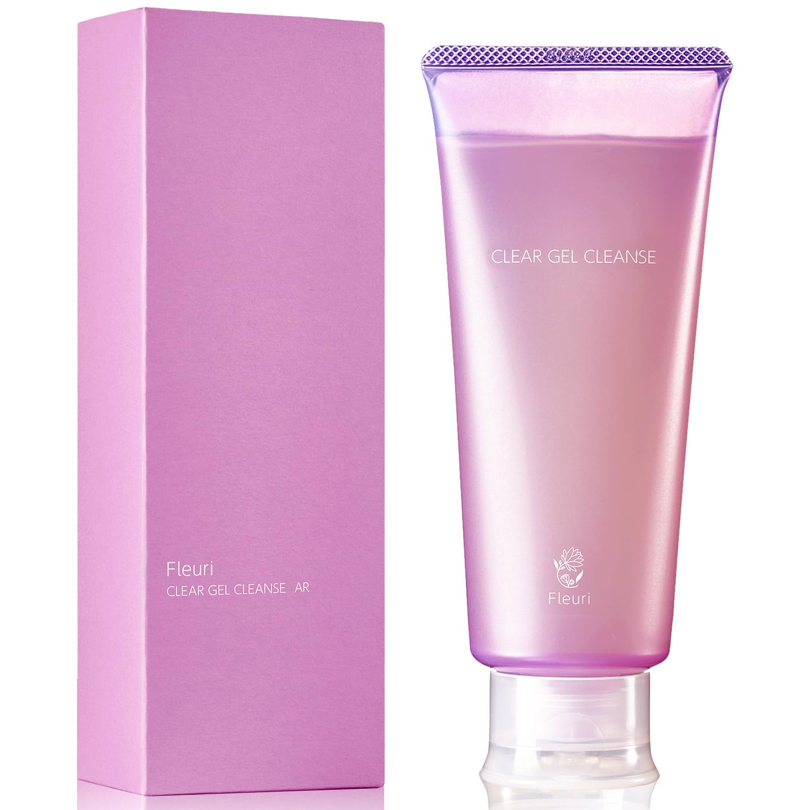 Fleuri Clear Gel Cleansing AR Cleansing Gel, Makeup Removal, Pores, Blackheads, Cuticle Care, Sensitive Skin, Dry Skin, Eyelash Exfoliation, Aroma, Off-Time Aroma Scent, 5.3 oz (150 g) AR single item