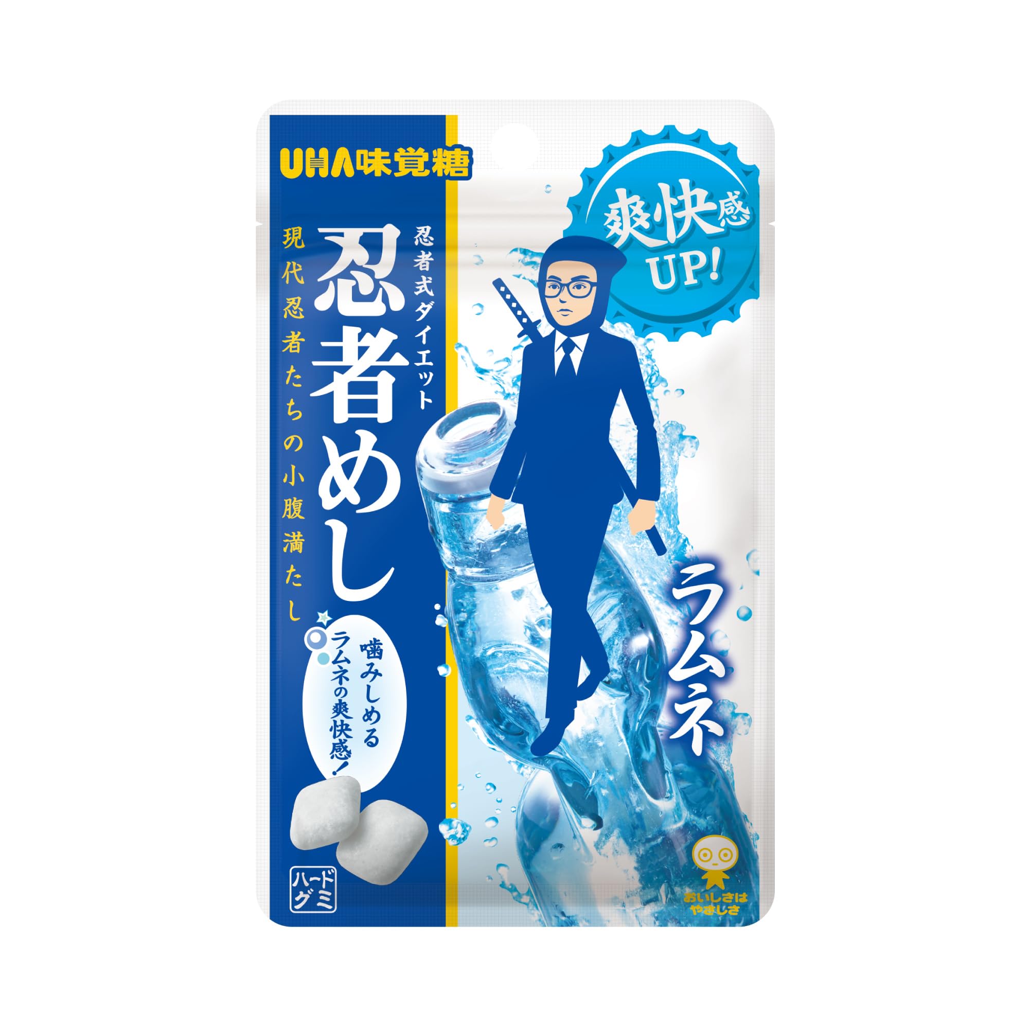 UHA Mikakoshi Ninjameshi Ramune 20g x 10 bags