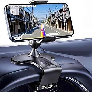 車載スマホホルダー に適用 ダイハツ キャスト LA250S/LA260S 専用 | 車載スマホホルダー ダッシュボードマウント 360度回転 多機能設計 携帯電話クリップマウント