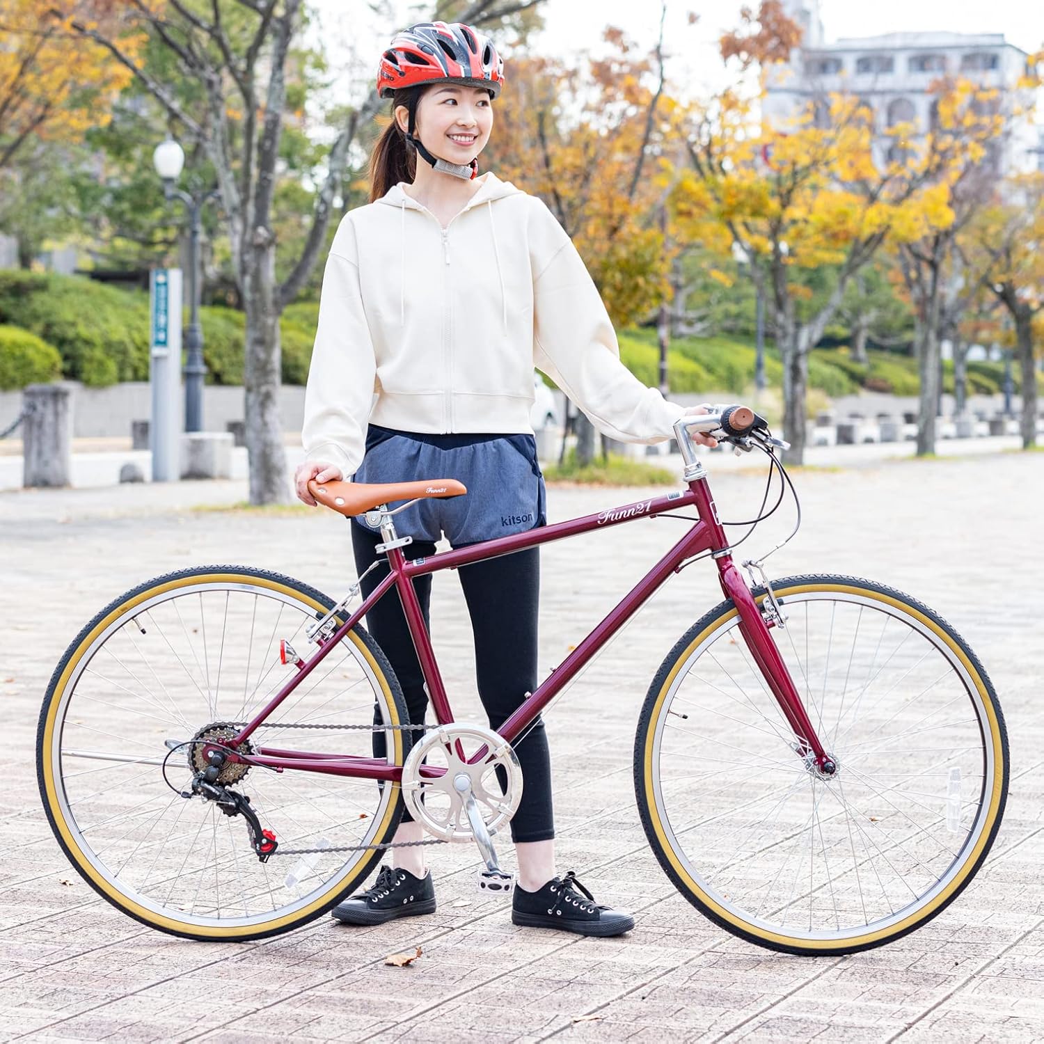 FUNN21 FUCL266 Cross Bike, 26-дюймовый велосипед, Городской велосипед, Основной блок, 6-ступенчатая передача Shimano green (темно-зеленый), фото 5