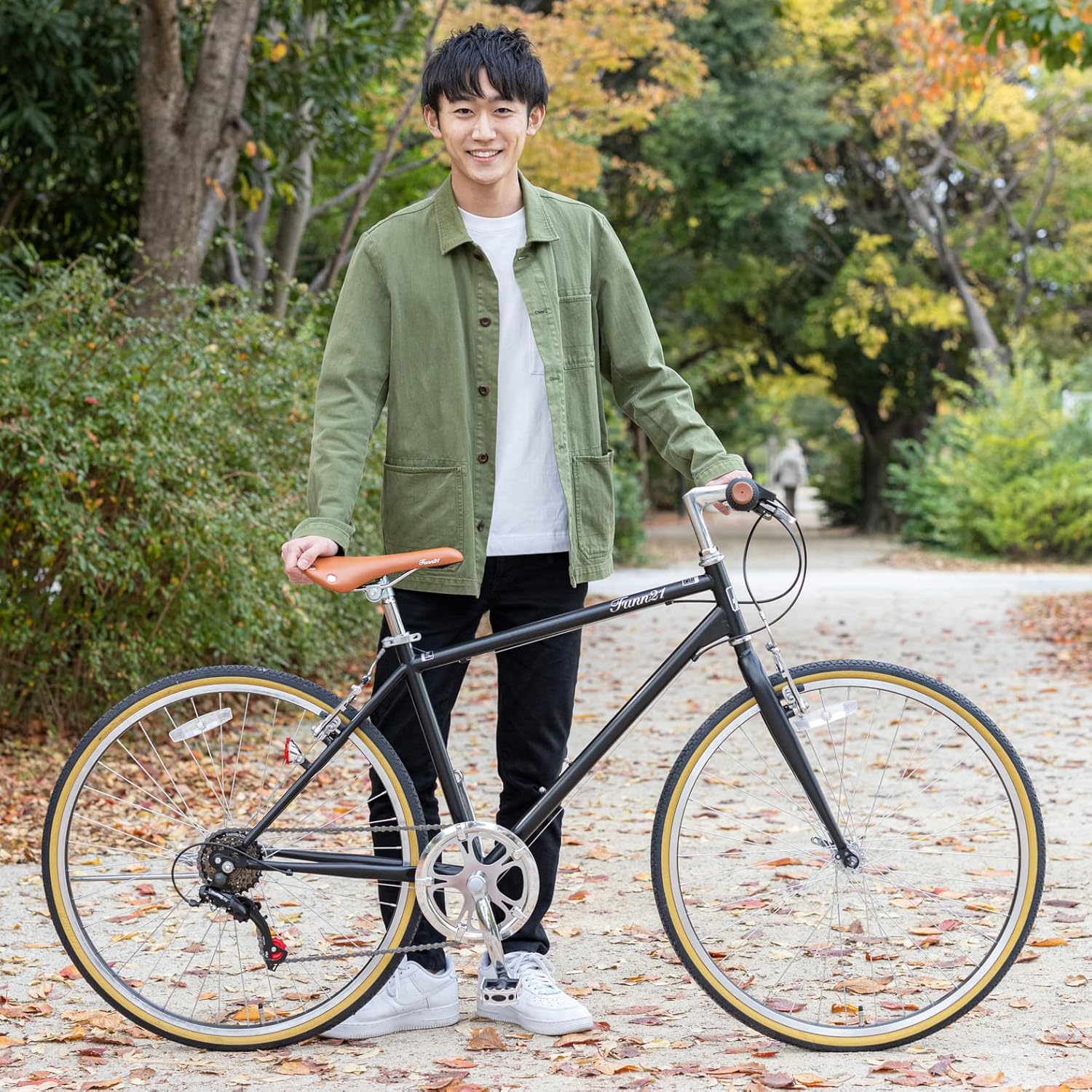 FUNN21 FUCL266 Cross Bike, 26-дюймовый велосипед, Городской велосипед, Основной блок, 6-ступенчатая передача Shimano green (темно-зеленый), фото 6