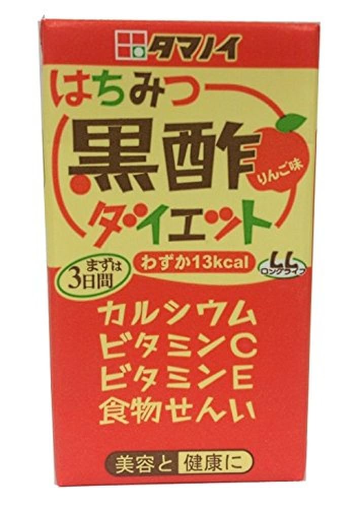 タマノイ はちみつ黒酢ダイエット LL 125ml×24本 黒酢 125ミリリットル (x 24)