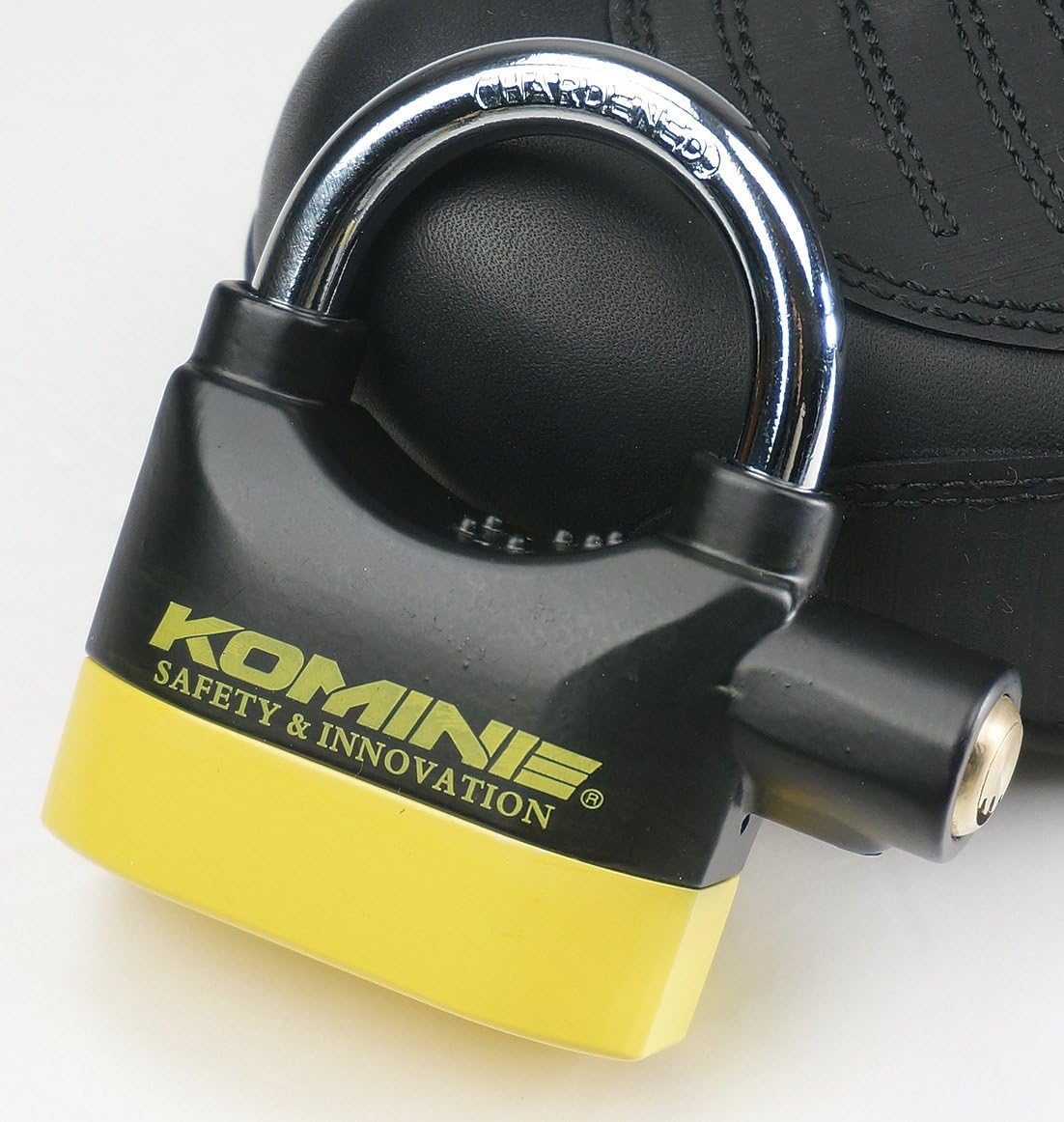 KOMINE (КОМИНЕ) Дисковый замок-сигнализатор с напоминанием для велосипеда LK-122 и накладной замок-сигнализатор для велосипеда LK-120 [купить комплект], фото 6