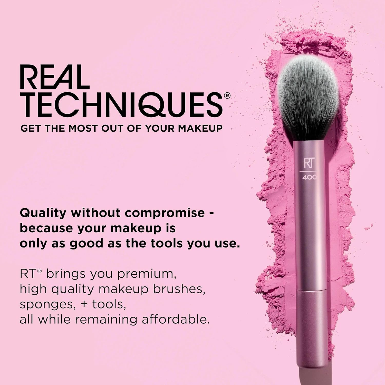 Губка для макияжа Real Techniques Miracle Complexion для нанесения тонального крема с полным покрытием в дорожном футляре (упаковка и цвет могут отличаться), фото 11