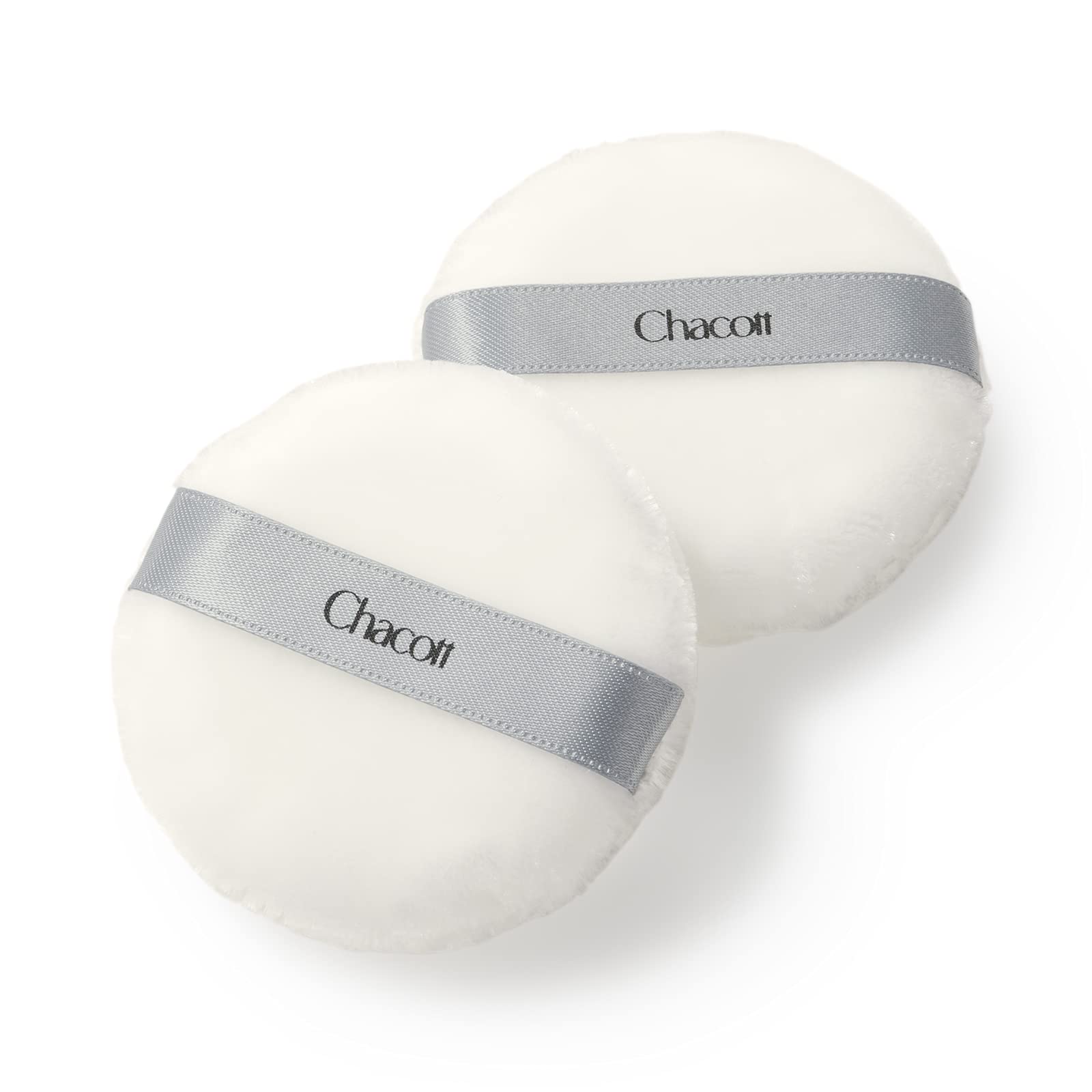 Chacott Chacott Powder Puff 2-piece set Diameter approximately 60 mm Bristle length approximately 4 mm Velvet material Item number: 027