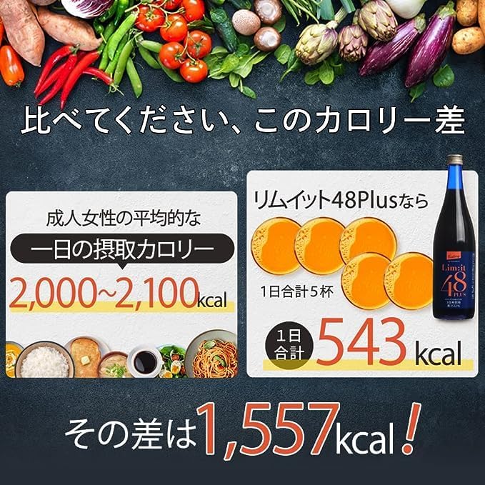 Lim it 48 PLUS【Набор из 2 предметов Lim it 48 Plus】 Всего за 2 дня! В комплект входит руководство по приготовлению напитков для голодания, фруктовых ферментов, витаминов и пищевых волокон., фото 4