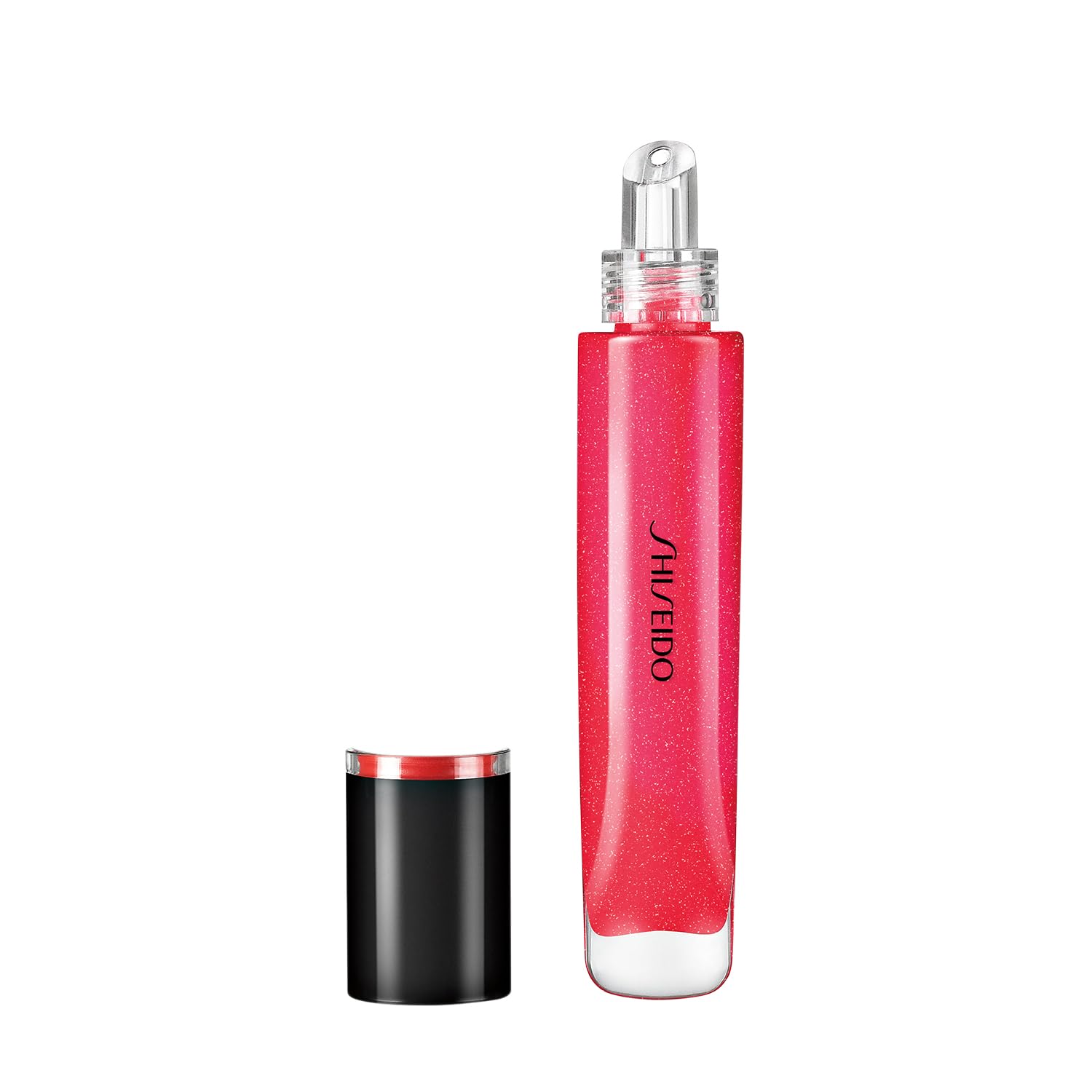 SHISEIDO Makeup Shimmer Gel Gloss 07 Shin-Ku Red 7.7g | Lipstick ・ Lip Gloss | Tube Type | Shine, Luster, Moisturizing | Shiseido