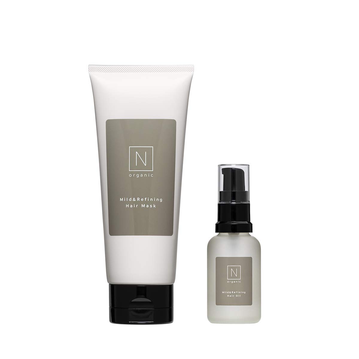 N organic マイルド&リファイニング ヘアオイル&ヘアマスクセット グリーンシトラスの香り ヘアオイル&マスクセット