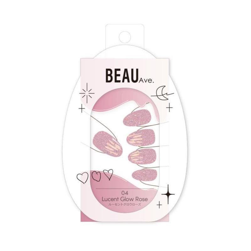 BEAUTY AVENUE(ビューティーアベニュー) 04 ルーセントグロウローズ ネイルシール