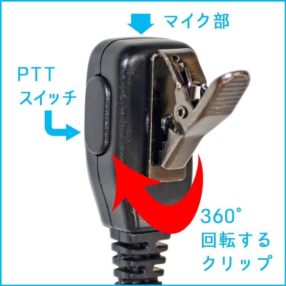 Портативная рация BLUE CENTURY KENWOOD DEMITOSS, японский производитель, с небольшим источником питания, 0,1 дюйма (3,5 мм), 1 дюйм (× 4) для наушников [K007], фото 6